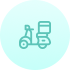 Inicio 6 delivery icon