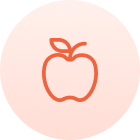 Inicio 5 fresh food icon